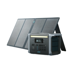1500W Portable Power Station & Solar Panel