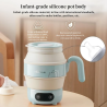 Unfold Hot Adventures: Portable Folding Electric Kettle for Travel